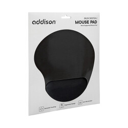 ADDISON 300521 BİLEKLİKLİ LÜKS SİYAH MOUSE PAD - 2