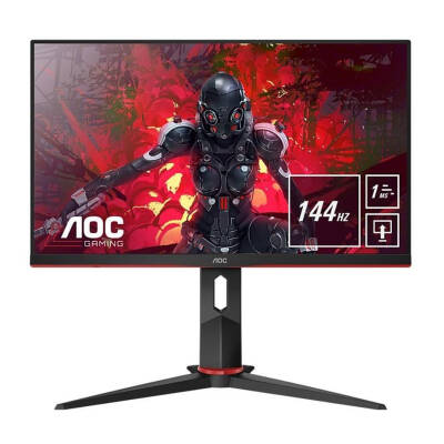 AOC 24G2U/BK 23.8 1MS 144HZ (DİSPLAY+HDMI) FREESYNC FULL HD IPS OYUNCU MONİTÖR - 1