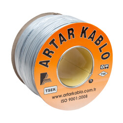 ARTAR 2X1.5MM LIYCY BLENDAJLI 100 METRE BAKIR HOPARLÖR KABLOSU - 1