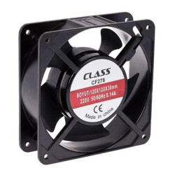 CLASS CF278 120X120X38 220 VOLT AKSİYEL METAL FAN - 1