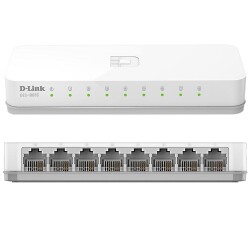 D-LINK DES-1008C 8 PORT 10/100 MBPS ETHERNET SWITCH - 1