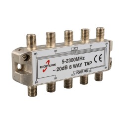 DIGITURK 5-2150 MHZ 20DB 8 YOLLU TAP SWITCH 1/8 SPLITTER - 3