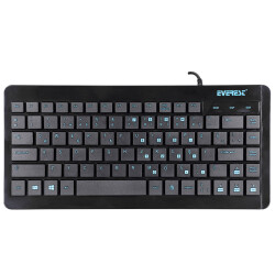 EVEREST KB-410 USB MULTİMEDYA MİNİ Q KLAVYE - 2