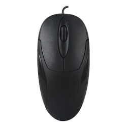 EVEREST SM-216 USB 1200 DPI SİYAH KABLOLU OPTİK MOUSE - 1