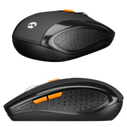 EVEREST SM-442 MACRO TUŞLU USB SİYAH 1200 DPI 2.4GHZ KABLOSUZ MOUSE FARE - 4