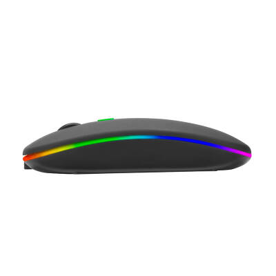 EVEREST SM-BT11 USB SİYAH 2IN1 BLUETOOTH 2.4GHZ ŞARJ EDİLEBİLİR KABLOSUZ MOUSE - 2