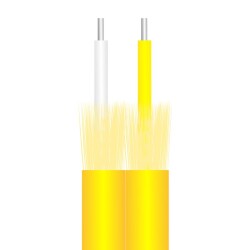 FİBER KABLO SARI 2 HAT LSZH 1000 MT RULO (TWO LINE FIBER) - 2