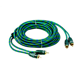 FOR-X X-1122G 2 RCA + 2 RCA BAKIR 5 METRE KABLO - 1