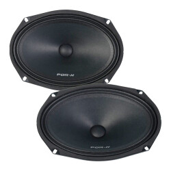 FOR-X XMD-1069N NEO 180W 80RMS 6X9 OVAL MIDRANGE HOPARLÖR (2Lİ TAKIM) - 1