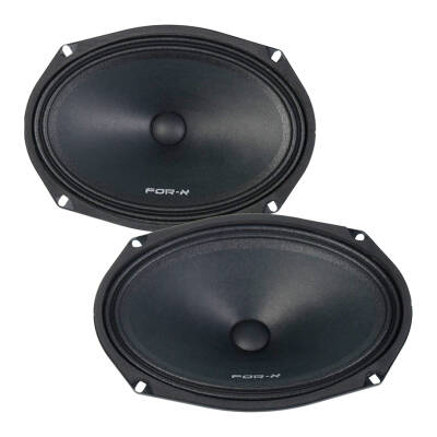 FOR-X XMD-1069N NEO 180W 80RMS 6X9 OVAL MIDRANGE HOPARLÖR (2Lİ TAKIM) - 1