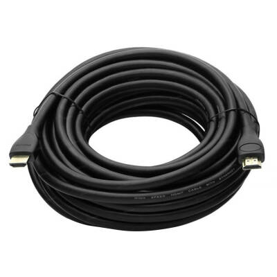 FULLY G-507ES 15 METRE SİYAH GOLD UÇLU HDMI KABLO - 1