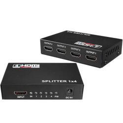 FULLY G-538G 1.4V 1080P 4 PORT HDMI SPLITTER DAĞITICI - 1