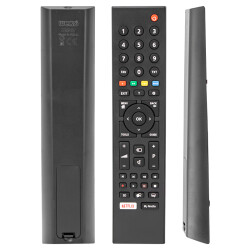 FULLY KL ARÇELİK-BEKO NETFLIX-MY MEDIA TUŞLU LCD LED TV GENİŞ KALIP KUMANDA (70120=40024=12341) - 1