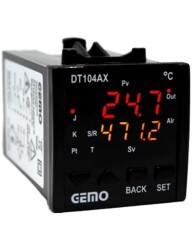 Gemo Dt104Ax-24V-R ''Auto-Tune Pıd'' Sıcaklık Kontrol Cihazı - 1