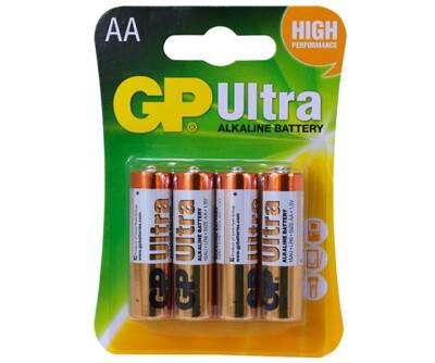 GP 15AU ALKALİN 1.5 VOLT AA KALEM PİL (4LÜ PAKET FİYATI) - 1