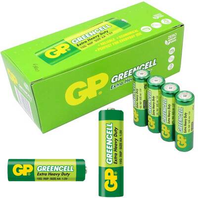 GP 15G-2S4 GREENCELL R6 AA 40LI KALEM PİL (PAKET FİYATI) - 1