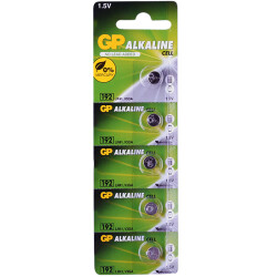 GP 192 1.5 VOLT LR 41 ALKALİN DÜĞME PİL (5Lİ PAKET FİYATI) - 1