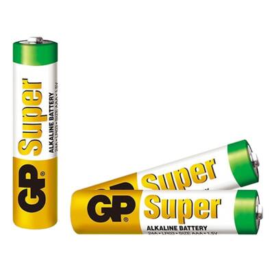 GP 24A-2VS20 AAA/LR03 SUPER ALKALİN AAA İNCE KALEM PİL (20Lİ PAKET) - 3