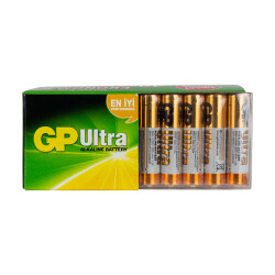 GP 24AU R03 ULTRA ALKALİN AAA İNCE KALEM (40LI PAKET FİYATI) - 2