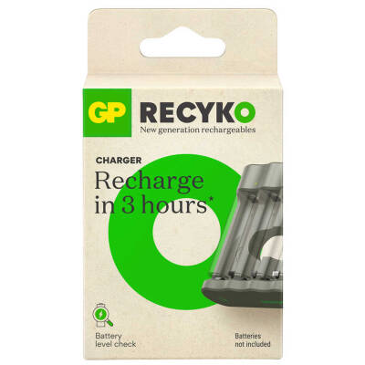 GP RECYKO B441 USB 4LÜ AA - AAA PİL ŞARJ CİHAZI (GPACSB44103 GPB441R21-2GTLB1) PİLSİZ - 2