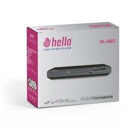 HELLO HL-5483 USB-HDMI KUMANDALI HD DVD/DIVX PLAYER - 3