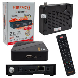 HIREMCO GT TURBO V8D+ HD IP TV PLUS ETHERNETLİ LINUX TABANLI DAHİLİ WİFİ FULL HD MİNİ UYDU ALICISI - 3