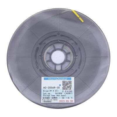 HITACHI AC-2056R-35 2.0X50MM ACF BANT ANISOTROPIC 50 METRE İLETKEN FİLM (PCB İÇİN DOKUNMATİK BANT) - 1