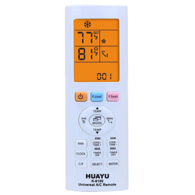 HUAYU KK K-6100 UNIVERSAL AKILLI KLİMA KUMANDASI - 1