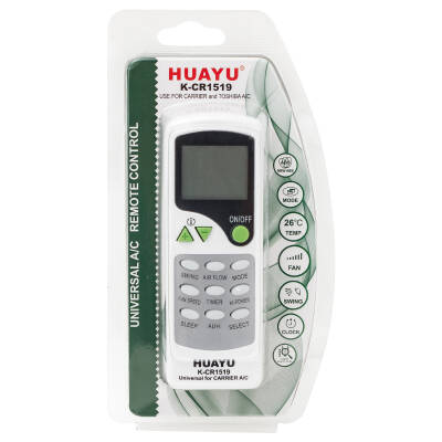 HUAYU KK K-CR1519 CARRIER UNIVERSAL KLİMA KUMANDASI - 2