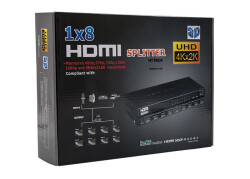 HYTECH HY-LU8 8 PORT 4KX2K HDMI SPLITTER DAĞITICI - 3
