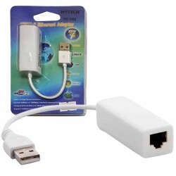 HYTECH HY-U65 USB 2.0 TO RJ45 WİN10 UYUMLU ETHERNET ÇEVİRİCİ - 1