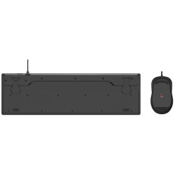 LENOVO LECOO CM102 USB KABLOLU SİYAH Q KLAVYE MOUSE SET - 3