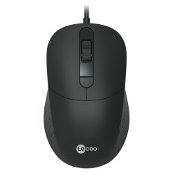 LENOVO LECOO MS102 800/1200/1600 DPI 4 TUŞLU USB KABLOLU OPTİK MOUSE - 1