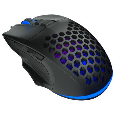 LENOVO LECOO MS107 3200 DPI 7 TUŞLU KABLOLU RGB LED AYDINLATMALI GAMING MOUSE - 2