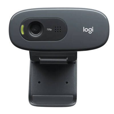 LOGITECH C270 HD SİYAH MİKROFONLU WEBCAM - 2