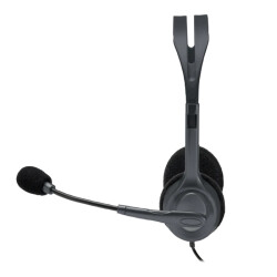 LOGITECH H111 STEREO SİYAH KULAKLIK - 2