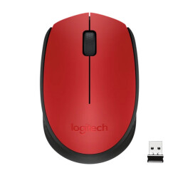 LOGITECH M171 USB KIRMIZI KABLOSUZ MOUSE - 1