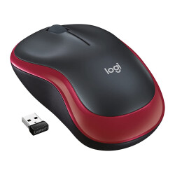 LOGITECH M185 KIRMIZI KABLOSUZ MOUSE - 1