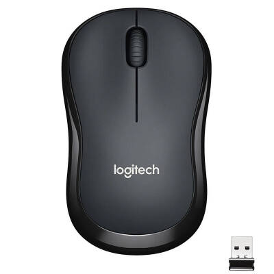 LOGITECH M221 SESSİZ SİYAH KABLOSUZ MOUSE - 1