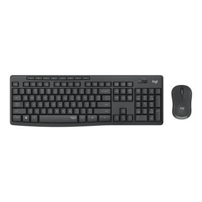 LOGITECH MK295 Q TR SİYAH KABLOSUZ KLAVYE+MOUSE SET - 1