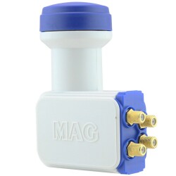 MAG DÖRTLÜ QUAD ALTIN UÇLU NEC CHIP LNB 0.1DB - 1