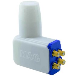 MAG NEC CHIP 4K ULTRA HD SLIM ROCKET QUATTRO DÖRTLÜ SANTRAL LNB 0.1DB - 1