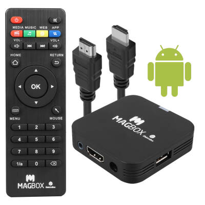 MAGBOX ELECTROBOX 2 GB RAM H313 İŞLEMCİ 16 GB HDD 4K ULTRA HD ANDROID BOX (ANDROID 10) - 1