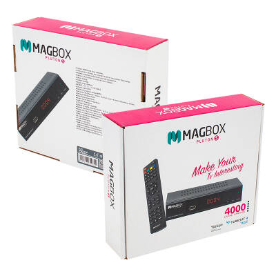 MAGBOX PLUTON S TKGSLİ YENİ MODEL KASALI FULL HD UYDU ALICISI (SCART+HD)(HDMI KABLO DAHİL) - 4