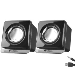 MAGICVOICE A-06 1+1 USB MİNİ HOPARLÖR - SPEAKER (2*3 WATT - 4 OHM) - 1