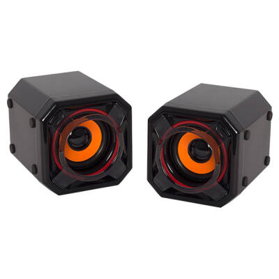 MAGICVOICE A8 1+1 USB MİNİ HOPARLÖR - SPEAKER (2*5 WATT - 3 OHM) - 1