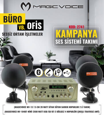 MAGICVOICE BÜRO-OFİS-İŞLETME SES SİSTEMİ KAMPANYA (15646-16291) - 1