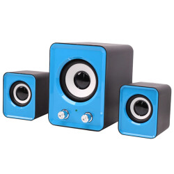 MAGICVOICE FT-202 2+1 USB MİNİ HOPARLÖR - SPEAKER (5W+2W+2W - 4 OHM) - 1