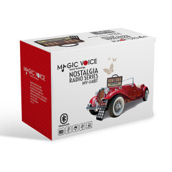 MAGICVOICE MV-114BT USB/SD/FM/BLUETOOTH DESTEKLİ TEK HOP LU NOSTALJİK RADYO - 3