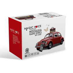 MAGICVOICE MV-115BT USB/SD/FM/BLUETOOTH DESTEKLİ NOSTALJİK RADYO - 3